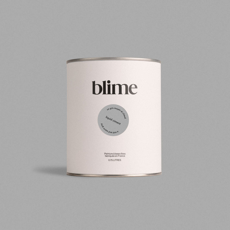 Pot de peinture 0,75L Liquid cement - teinte gris souris