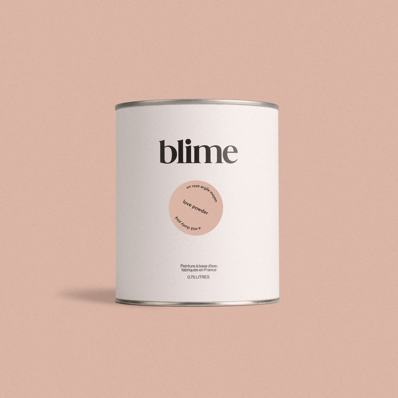 Pot de peinture 0,75L Love powder - teinte rose poudre