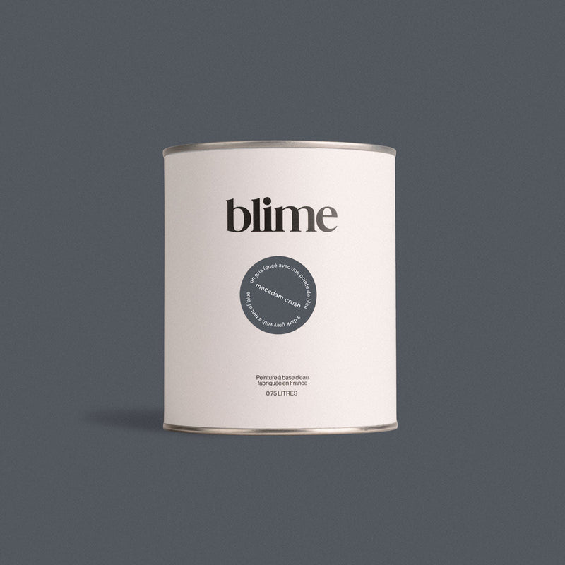 Pot de peinture 0,75L Macadam crush - teinte gris anthracite