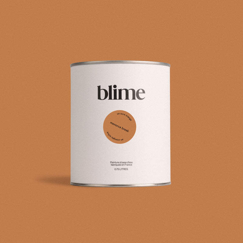 Pot de peinture 0,75L Menorca break - teinte orange ocre