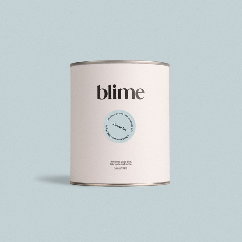 Pot de peinture 0,75L Okinawa fog - teinte bleu clair
