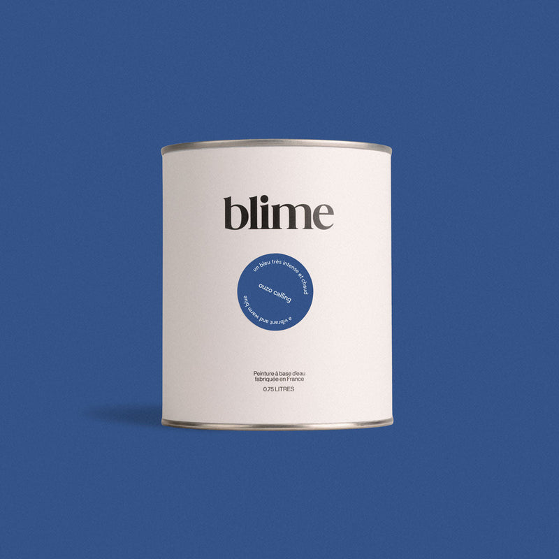 Pot de peinture 0,75L Ouzo calling - teinte bleu outremer