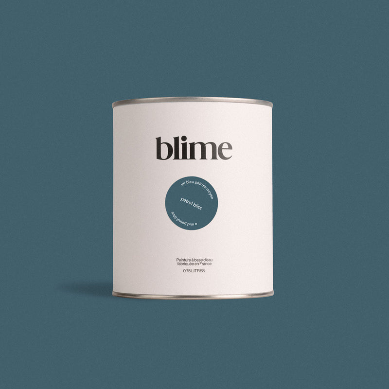Pot de peinture 0,75L Petrol bliss - teinte bleu canard