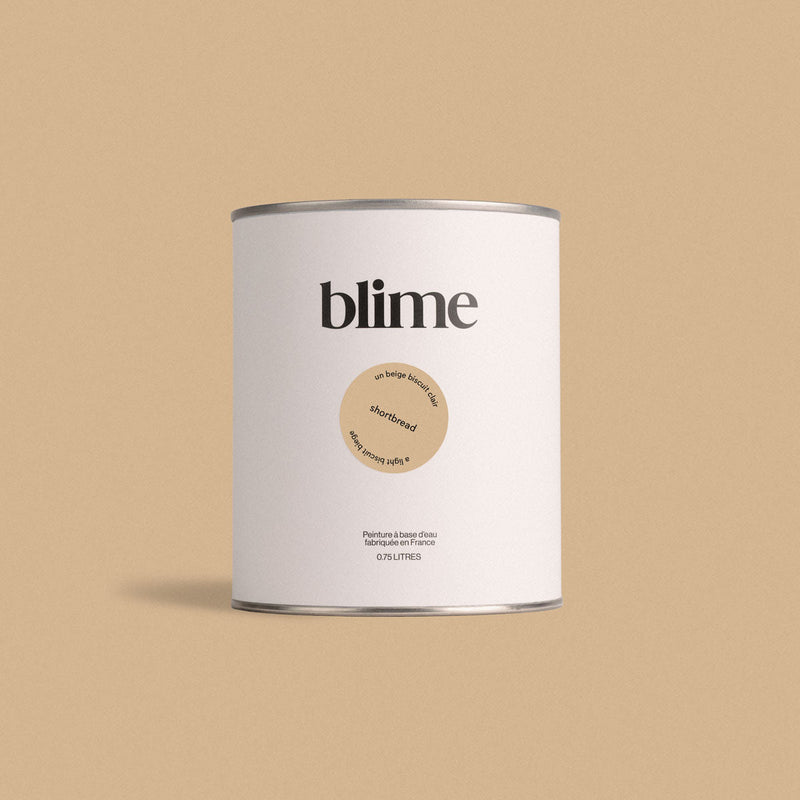 Pot de peinture 0,75L Shortbread - teinte ocre jaune