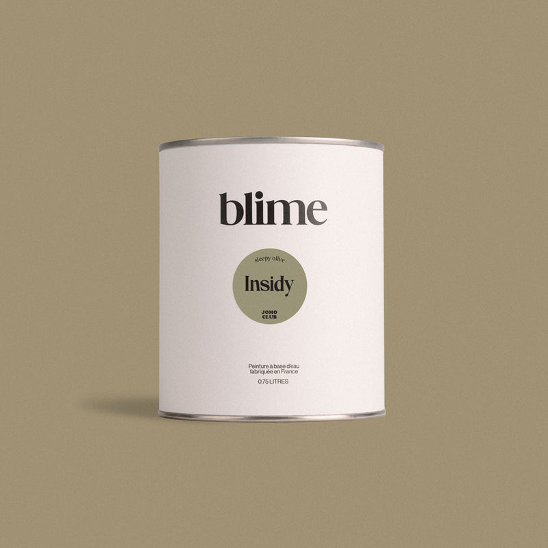 Pot de peinture 0,75L Sleepy olive - teinte vert olive clair