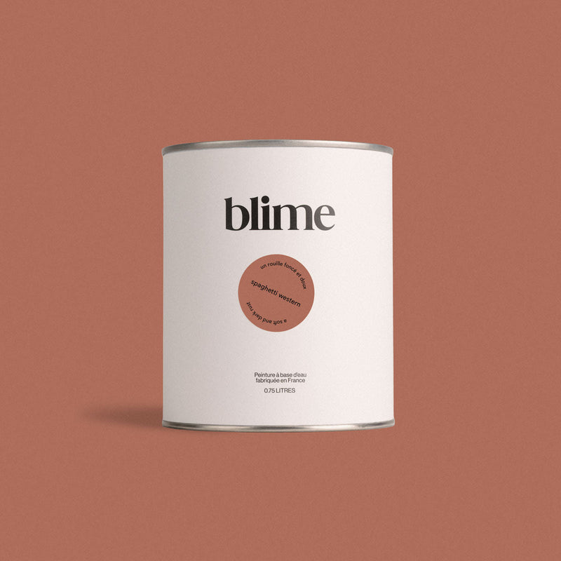 Pot de peinture 0,75L Spaghetti western - teinte terracotta orange