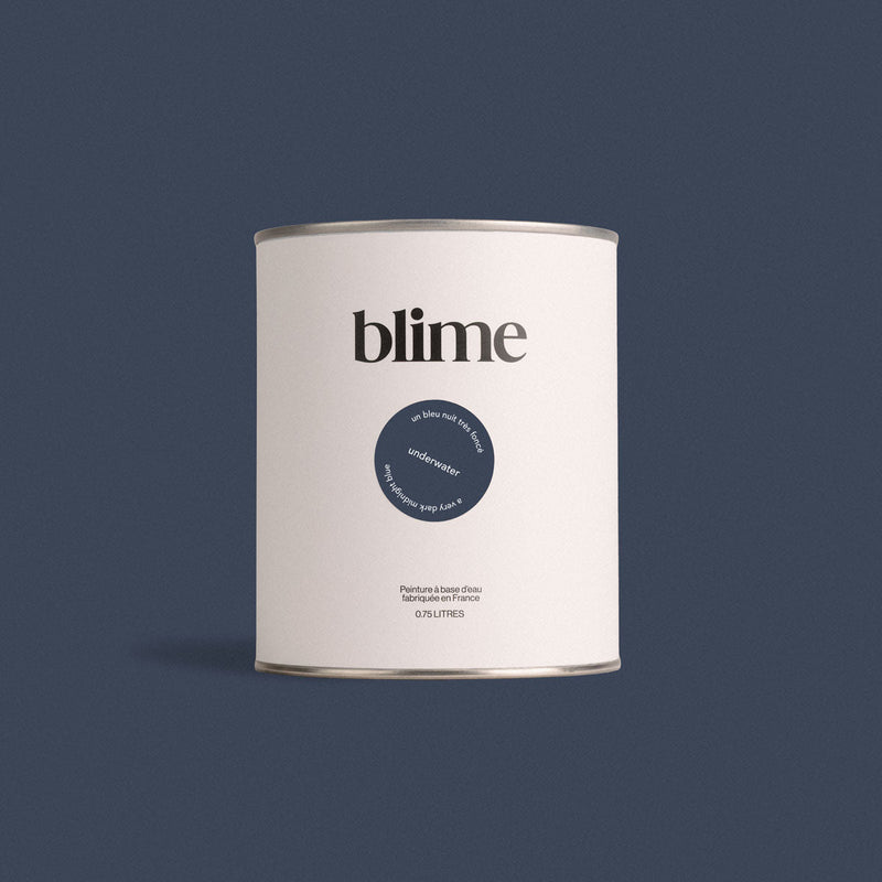 Pot de peinture 0,75L Underwater - teinte bleu nuit