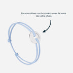 Bracelet Louis - Bleu Ciel