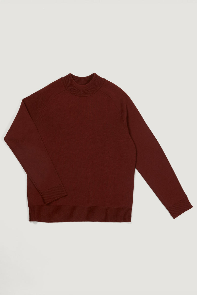 Pull Brest - Rouge Terracotta