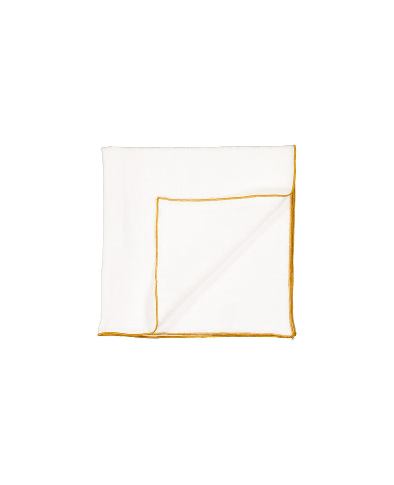 Serviette De Table - Tavola - Lin - Blanc