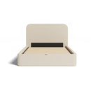Nova Storage Bed - Beige Fabric