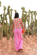PACO Rose - Top Crochet