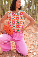PACO Rose - Top Crochet