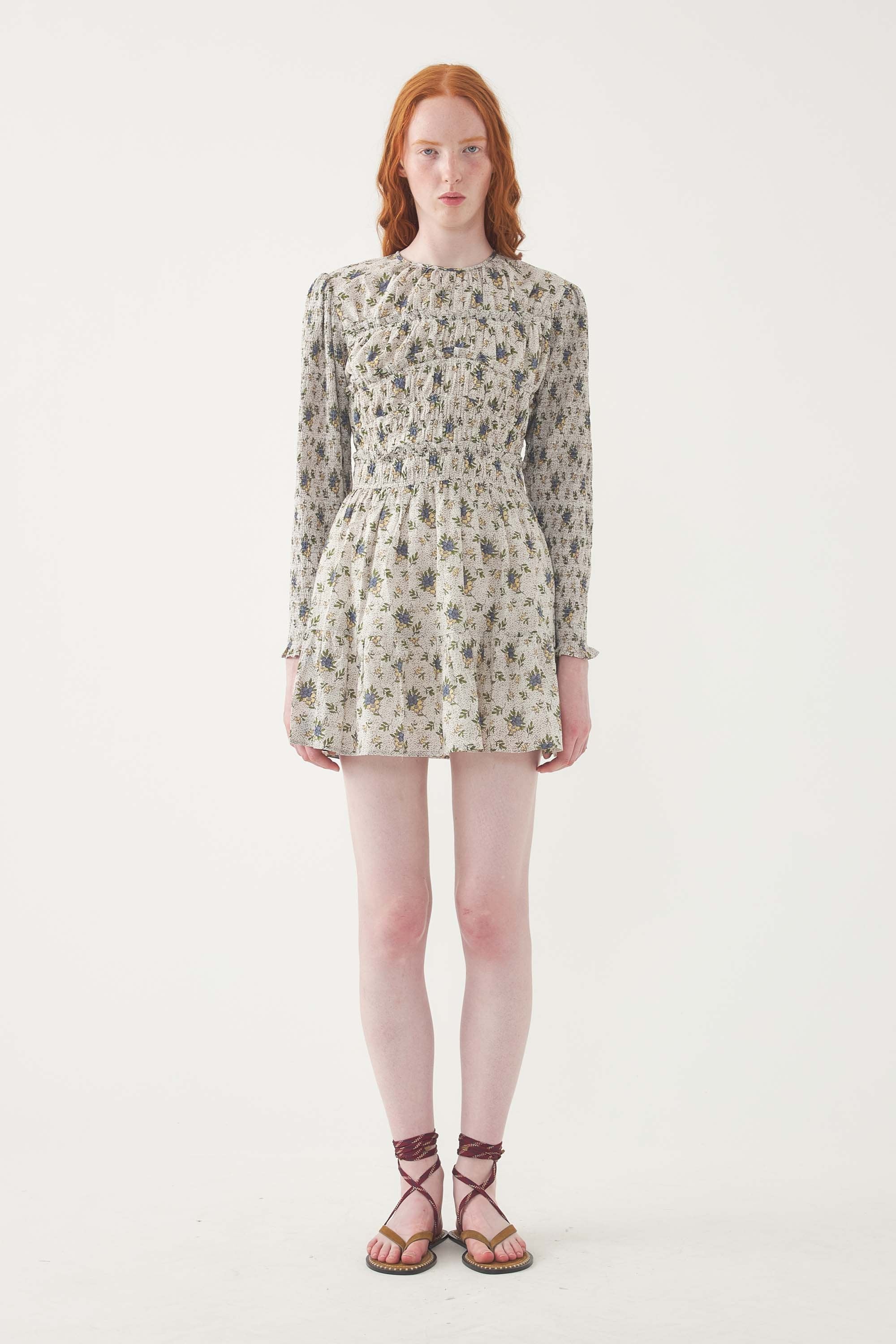 Robe Courte Pada - Gris