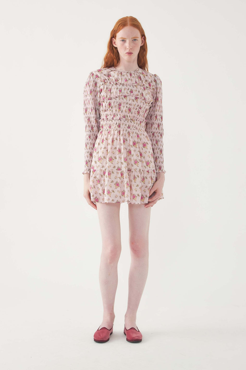 Robe Courte Pada - Rose