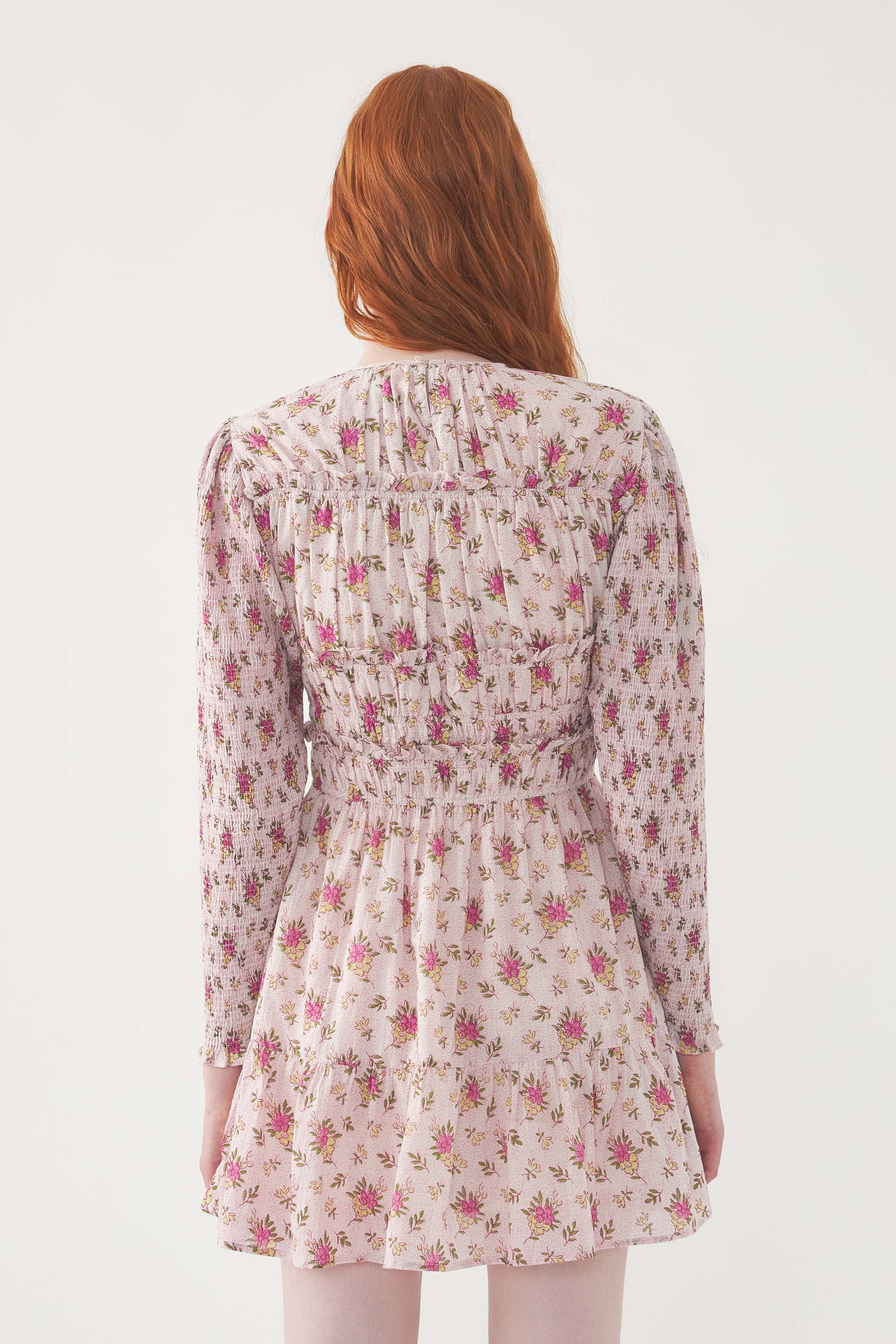 Robe Courte Pada - Rose