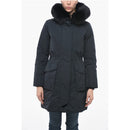 Parka Padded Military With Fur