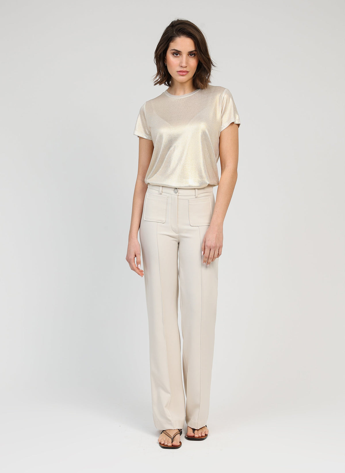 Pantalon Pady Ecru