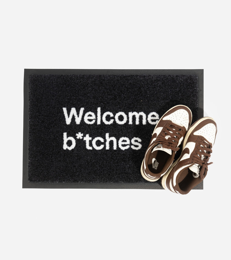 Welcome b*tches doormat L'expressionist