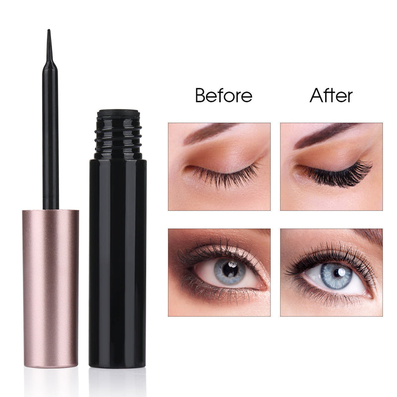 Par de Pestañas Postizas Magnéticas Efecto Natural + Delineador de ojos