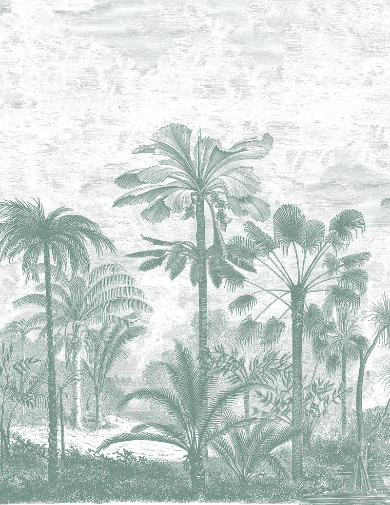 Fresque Palmeraie - Fern Green
