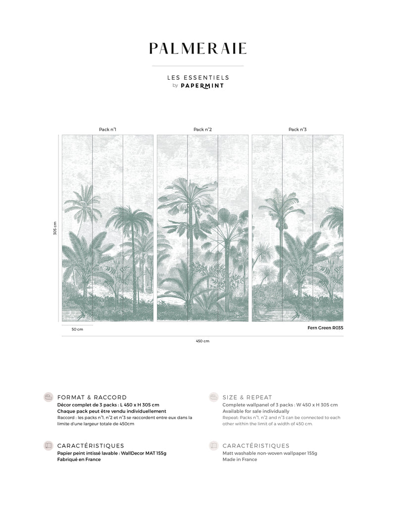 Fresque Palmeraie - Fern Green