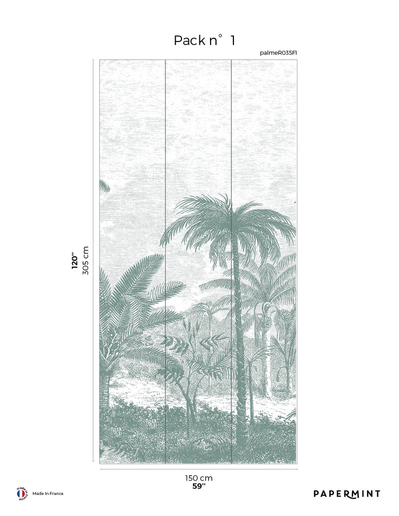 Fresque Palmeraie - Fern Green