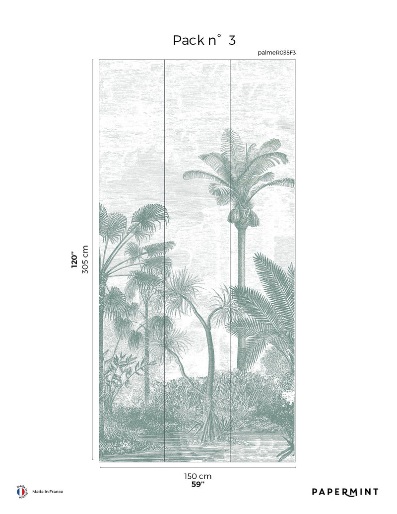 Fresque Palmeraie - Fern Green