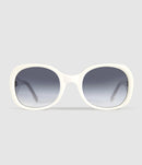 Rendel Paris - Lunettes De Soleil Pamela Off White Gradient Blue Grey - Femme