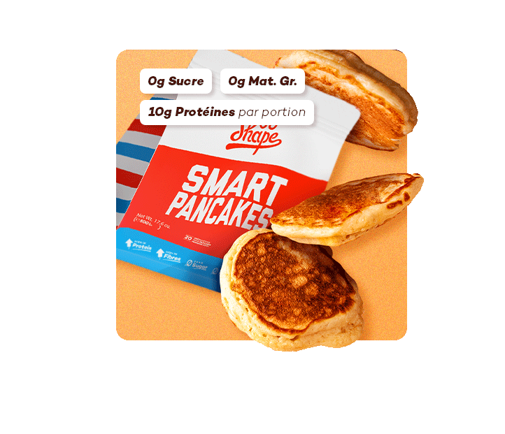 Smart Pancakes Mix x20 - 500G