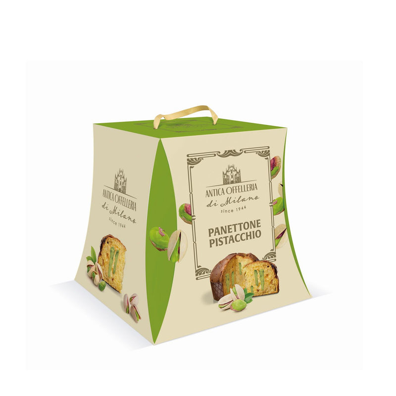 Panettone À La Pistache Antica Offelleria 500g