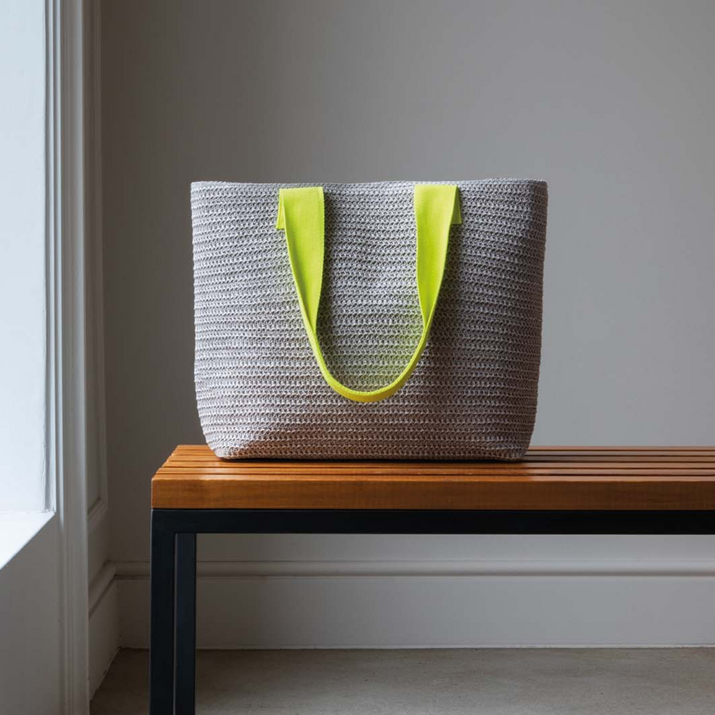 Bolso Cesta - Gris Claro
