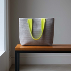 Bolso Cesta - Gris Claro