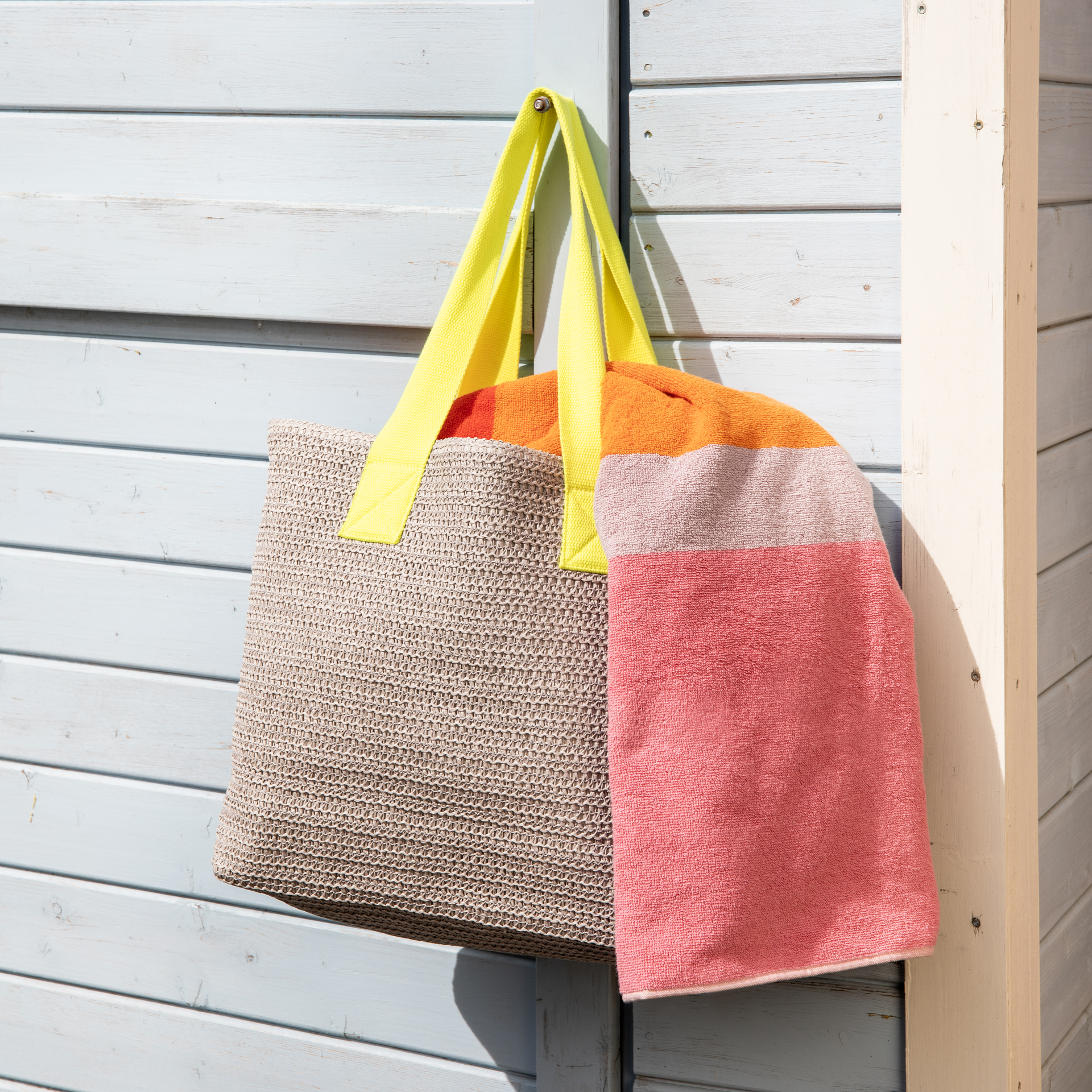 Bolso Cesta - Gris Claro