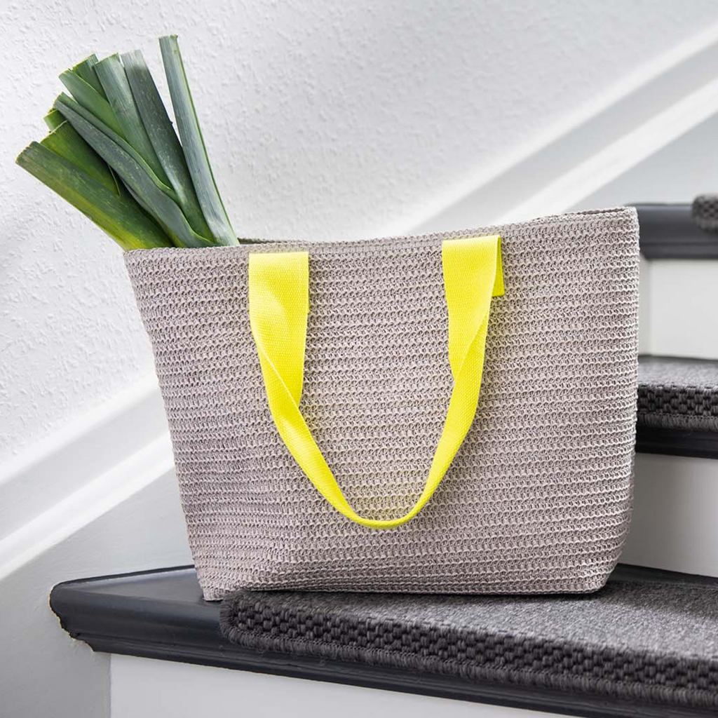 Bolso Cesta - Gris Claro