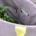 Bolso Cesta - Gris Claro