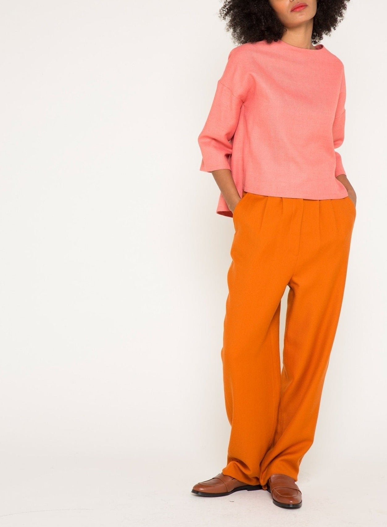 Pantalon Agnes Saly - Camel