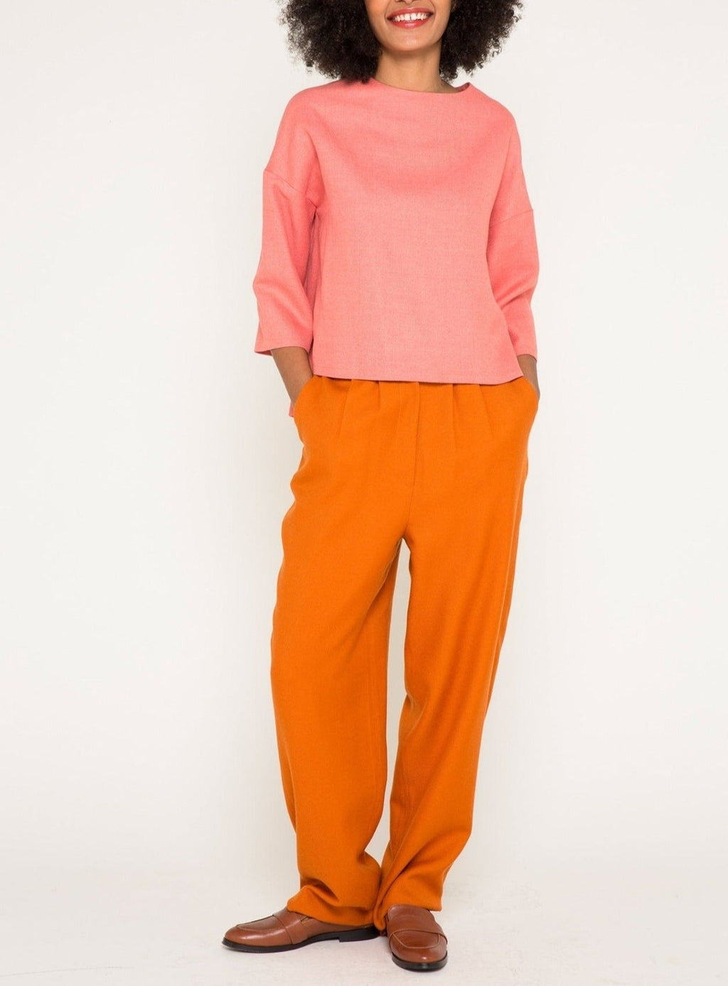 Pantalon Agnes Saly - Camel