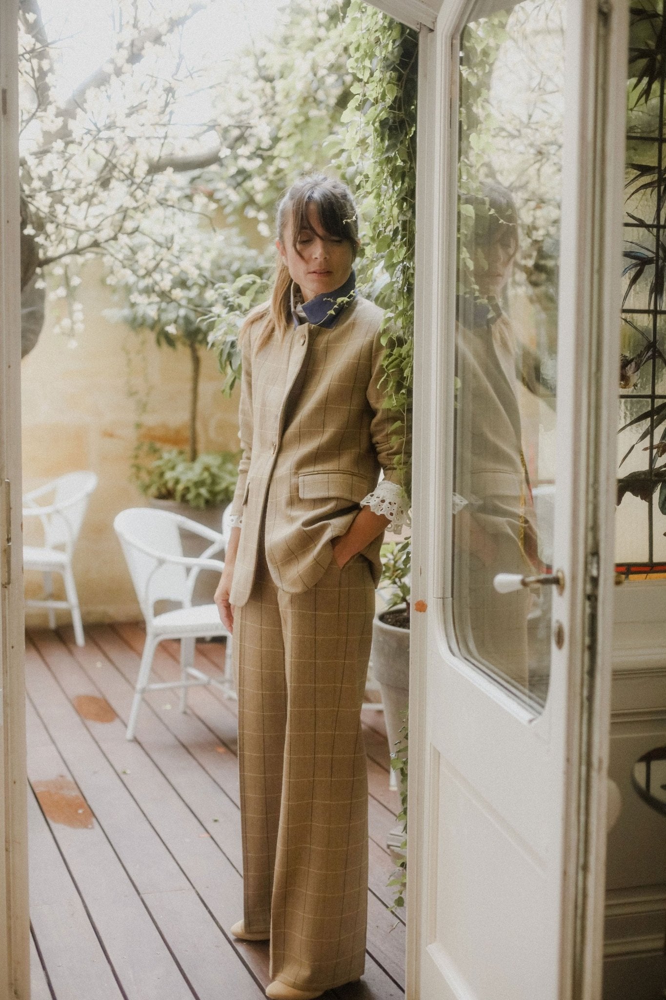 Pantalon Arielle Chevrons - Multicolore