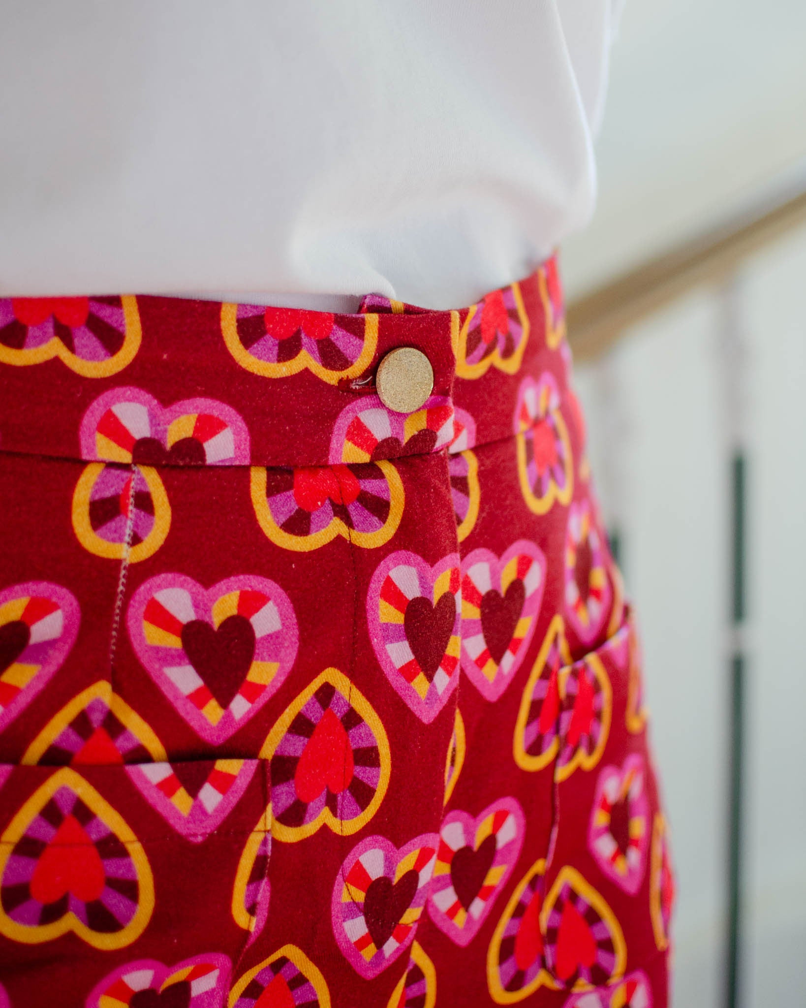 Pantalon Artemis coeurs boum