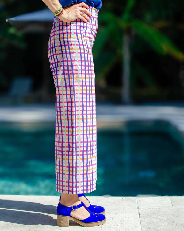Pantalon Artemis Tartan