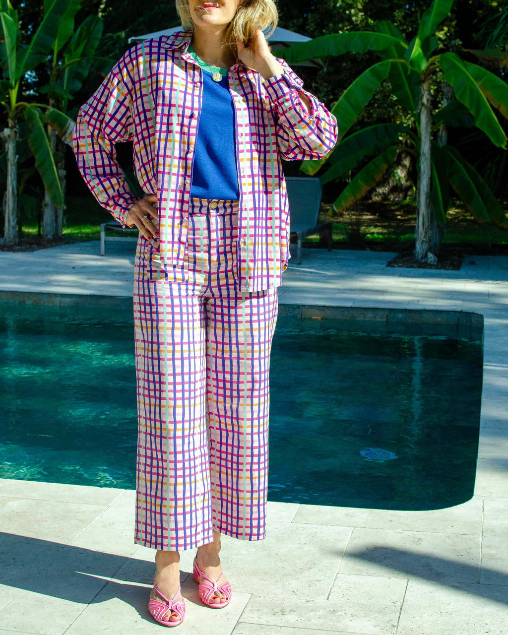 Pantalon Artemis Tartan