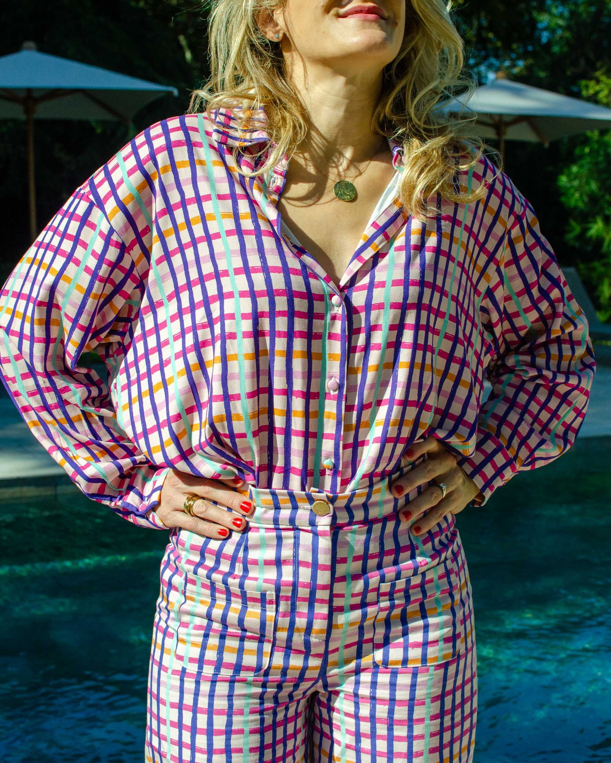 Pantalon Artemis Tartan