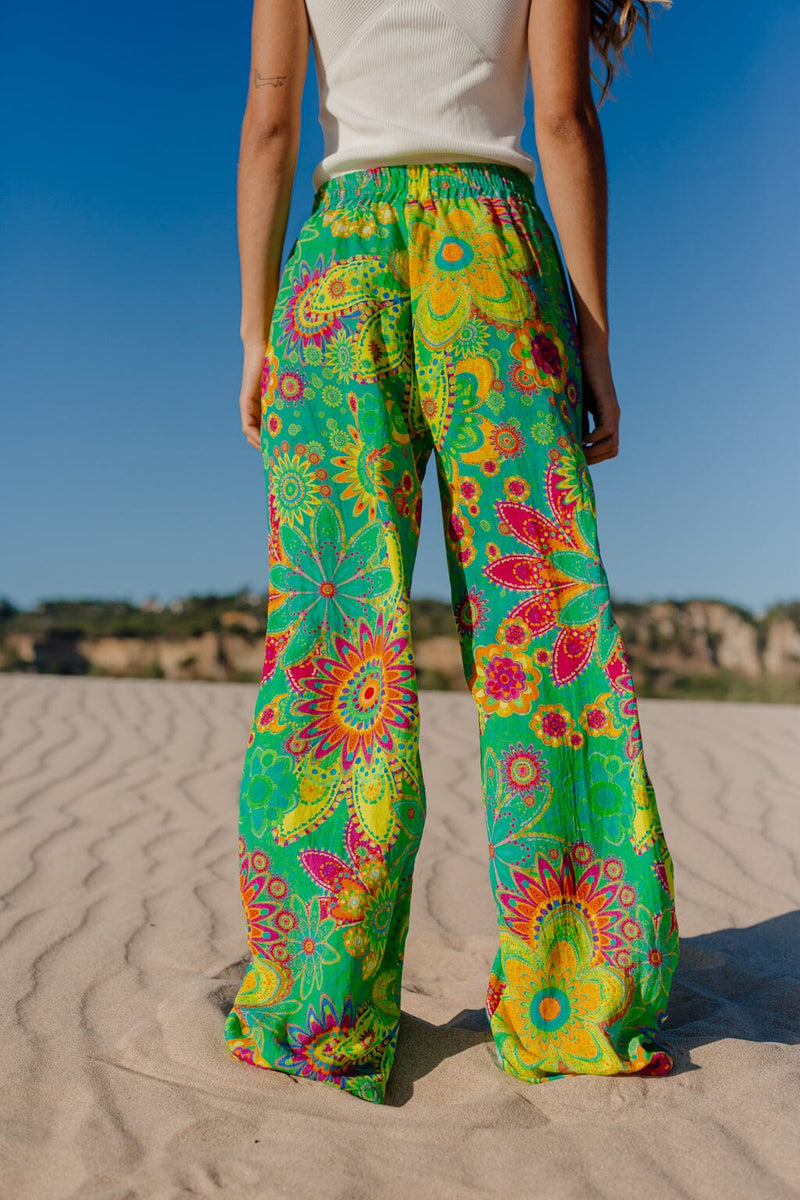 Pantalon Astre vert Pantalon By Louise 