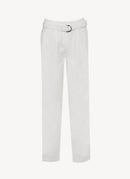 Tommy Hilfiger - Pantalon Avec Ceinture - Bianco - Femme