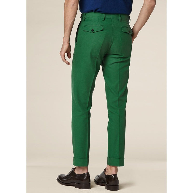 Fursac - Pantalon Bas Revers - Emeraude - Homme