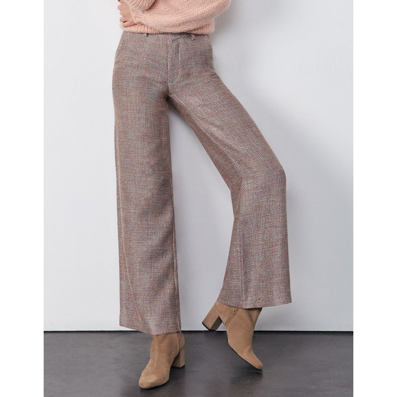 Pantalón básico Pamelo Fancy - Tweedy rosa - Mujer