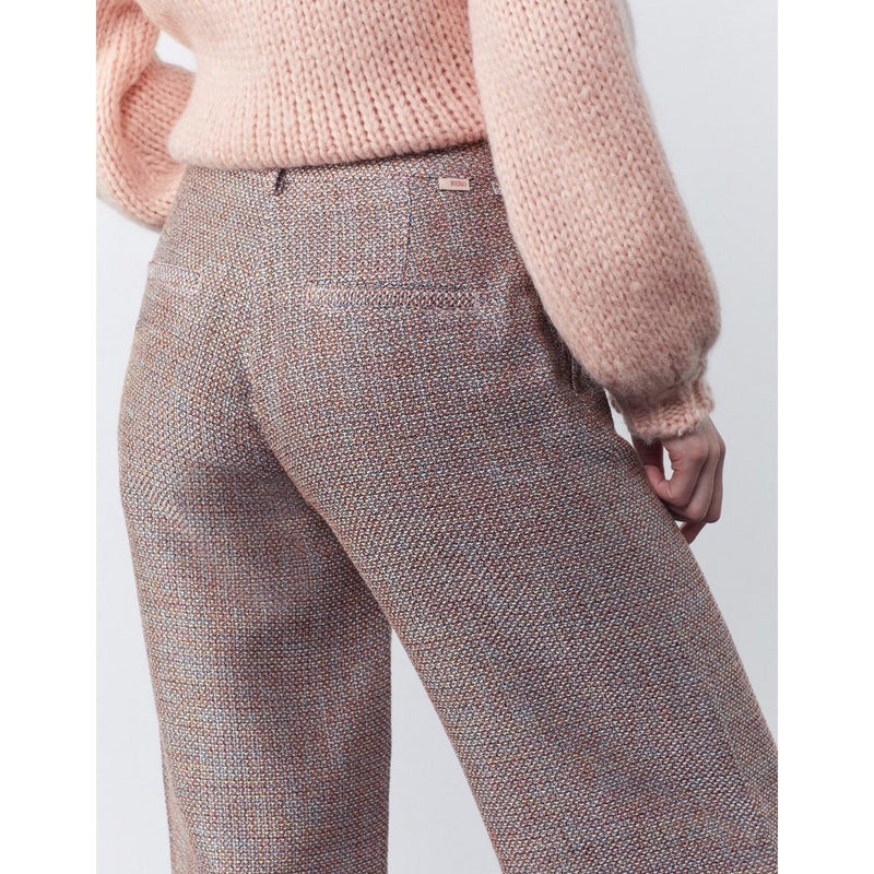 Pantalón básico Pamelo Fancy - Tweedy rosa - Mujer
