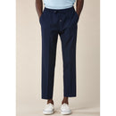 Fursac - Pantalon - Bleu - Natté