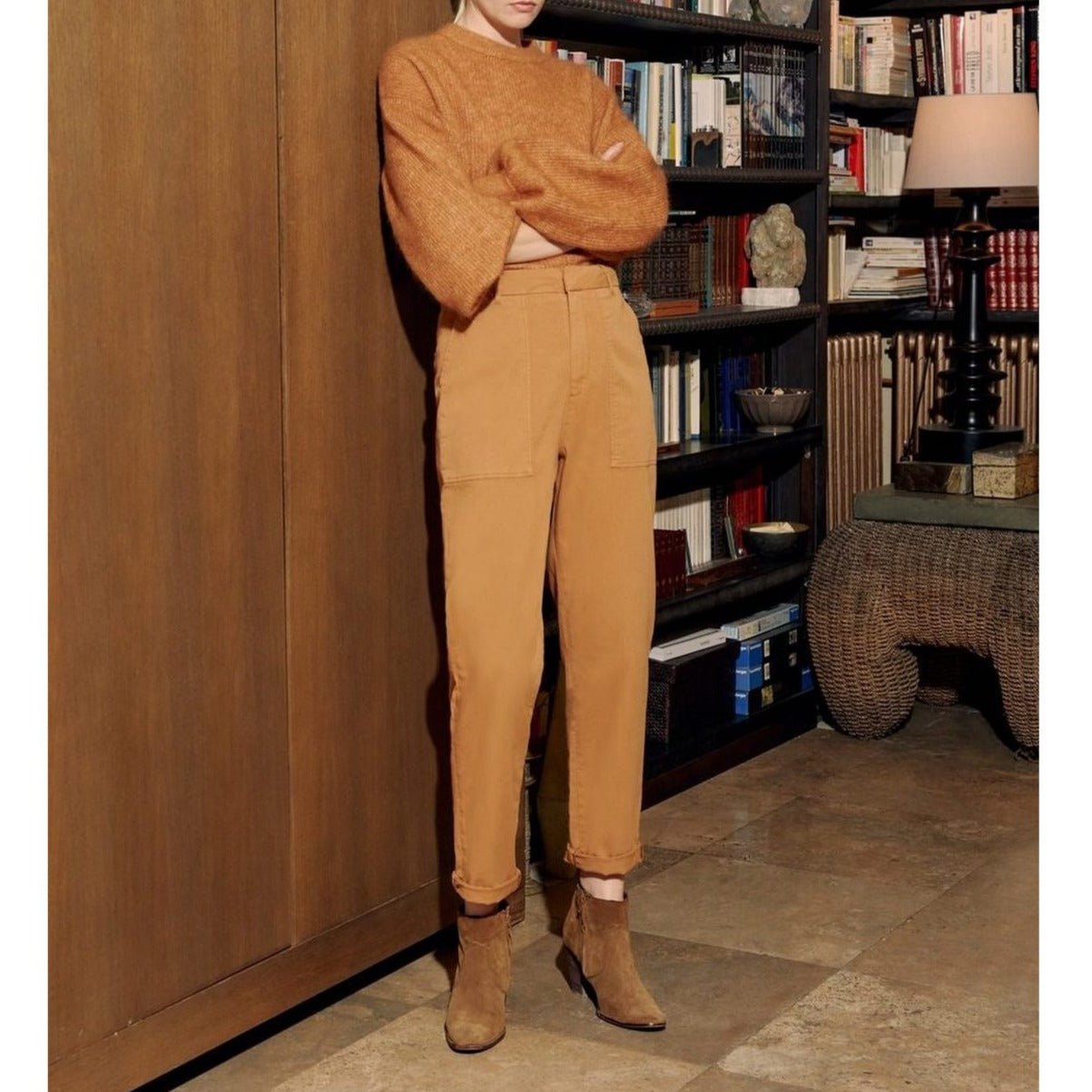 Aimy Cargo Trousers - Sandstone - Women